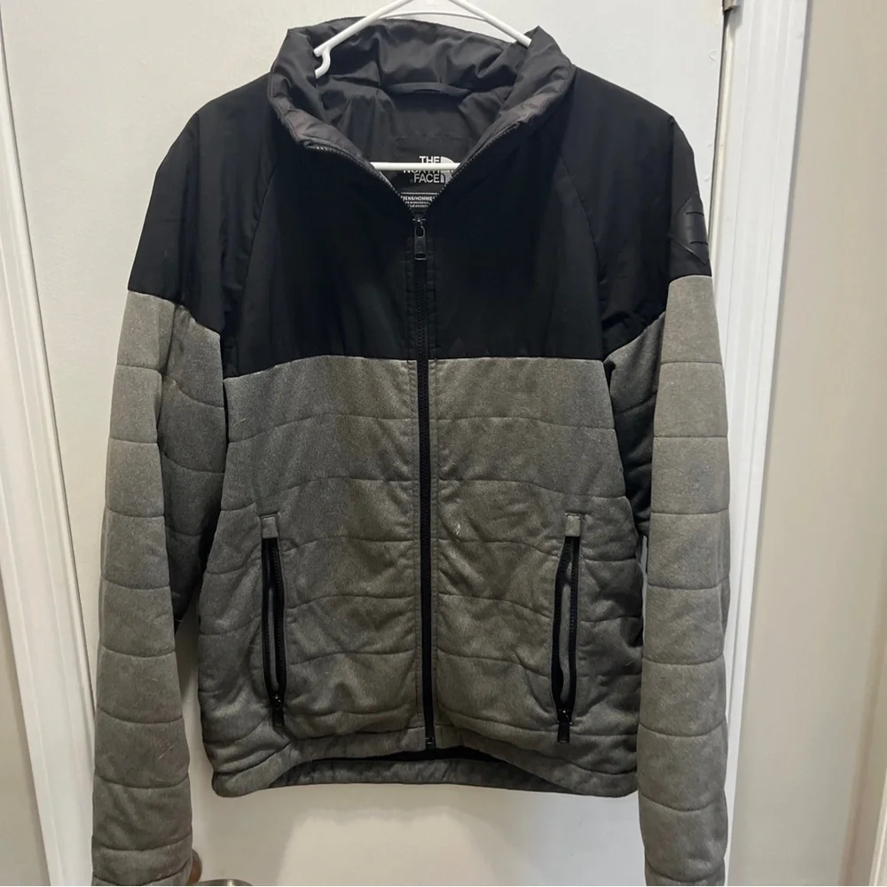 Mens North face zip up jacket